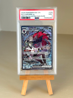 Pokemon PSA 9 N's Zoroark ex 286/217 Me: Ascended Heroes SIR Holo - Image 1