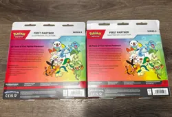 Lot Of 2 Pokemon TCG First Partner Illustration Collection Series 2 - Image 2