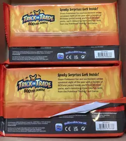 Pokemon TCG 2024 Trick or Trade BOOster Bundle Halloween 35 Mini Packs SEALED X2 - Image 2
