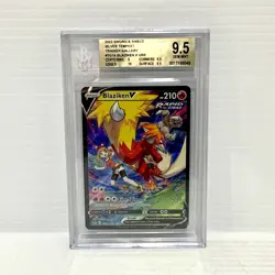 Blaziken V TG14/TG30 - Silver Tempest - Graded Pokemon Card - BGS 9.5 (PSA 10) - Image 1