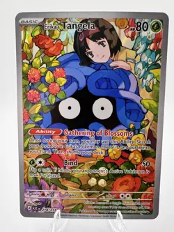Erika's Tangela 218/217 Illustration Rare Ascended Heroes Pokemon Holo Near Mint - Image 1