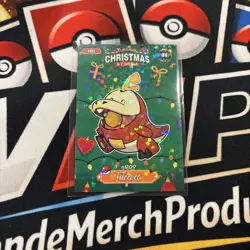 Rare Full Art Pokemon Christmas Collectoons Card Fuecoco (Peru) Low Pop 🎄 - Image 1