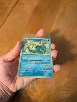 Sealed Pokemon TCG Feraligatr and Pikachu Illustration Contest 2024 Promo Card - Image 4