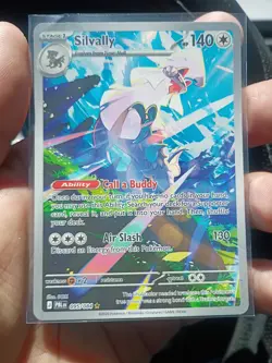 Pokemon TCG Pitch Black Silvally Full-Art Illustration Rare 095/084 In Hand! - Image 1