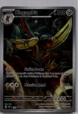 Kingambit Holofoil Promo SVP 130 NM - Image 1