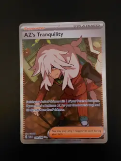 Pokemon Chaos Rising AZ's Tranquility 106/086 Illustration Rare - Image 1