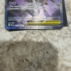 Mega Chandelure EX 115/084 Phantom Black Holo 350 HP English Rare - Image 2