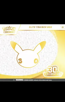 2x's Pokemon Center 30th Anniversary ETB Elite Trainer Box New Sealed PREORDER - Image 1
