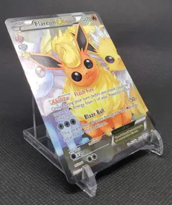 Flareon EX Full Art RC28-RC32 Generations: Radiant Collection Pokemon Holo LP - Image 5