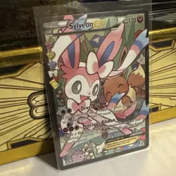 The Pokemon Company Sylveon EX Full Art Holo Ultra Rare RC32/RC32 170 HP - Image 3