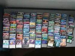 163 Edge Of Eternities. Eoe. Cards Only Mix lot. Eoe3 Full Art Plains,Forest - Image 1