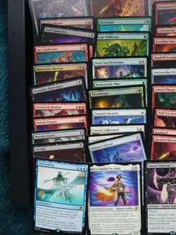 163 Edge Of Eternities. Eoe. Cards Only Mix lot. Eoe3 Full Art Plains,Forest - Image 3