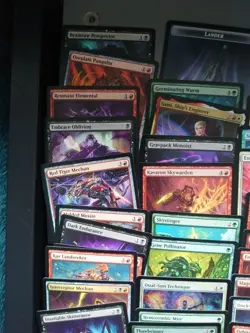 163 Edge Of Eternities. Eoe. Cards Only Mix lot. Eoe3 Full Art Plains,Forest - Image 5