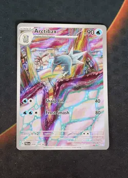 Arctibax 209/193 Paldea Evolved Illustration Rare Pokemon TCG Card NM - Image 1
