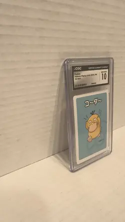 ✨ ✨ CGC 10 Psyduck Pokemon Playing Card 2019 Japanese Old Maid - Image 3