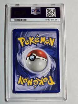 Pokemon TCG 1999 Spanish Base Set Ninetales Holo Rare #12/102 PSA 7 - Image 2