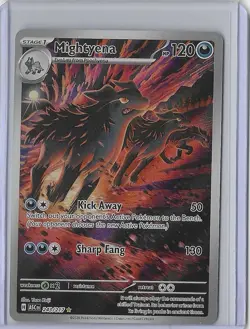 LOT OF 2 Mightyena 243/217 Illustration Rare Full Art Holo HP 120 (EN) - Image 3