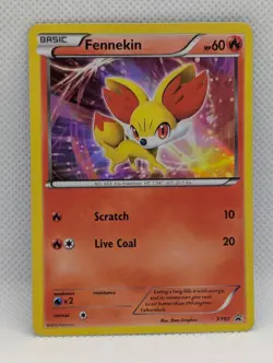 FENNEKIN XY02 HOLO P XY PROMO POKEMON LIGHTLY PLAYED FENNEKIN - Image 1