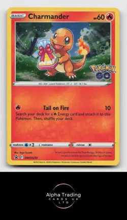 Charmander SWSH232 Holo Promo Sword & Shield Promo Pokemon Near Mint - Image 1