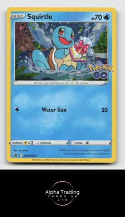 Squirtle SWSH233 Holo Promo Sword & Shield Promo Pokemon Near Mint - Image 1