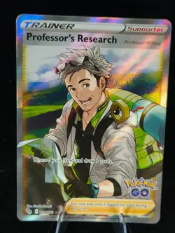 Professor’s Research 078/078 - Full Art - Pokemon Go - Pokemon TCG - Image 1