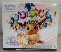Pokemon TCG Scarlet & Violet Prismatic Evolutions Elite Trainer Box ETB - Image 1