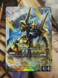 Gundam Card Game GD02-072 Hyaku-Shiki (R+) Dual Impact English - NM 🔥 - Image 1
