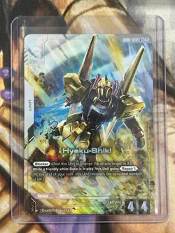 Gundam Card Game GD02-072 Hyaku-Shiki (R+) Dual Impact English - NM 🔥 - Image 3