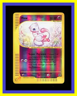 Mew - 19/165 - Expedition Base Set - Reverse Holo Rare - Pokemon Card - Image 1