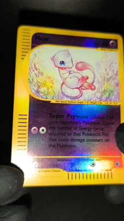 Mew - 19/165 - Expedition Base Set - Reverse Holo Rare - Pokemon Card - Image 2