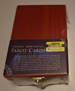 PENNY DREADFUL TAROT CARD DECK SET BIF BANG POW! SEALED MINT EE SDCC EXC. 2014 - Image 2