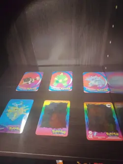 Lot of 6 Pokemon Panini 2004 Advanced Action Lenticular Cards HOLO 3D Set - Image 1