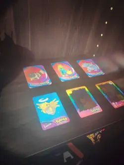 Lot of 6 Pokemon Panini 2004 Advanced Action Lenticular Cards HOLO 3D Set - Image 2