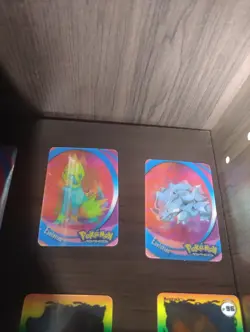 Lot of 6 Pokemon Panini 2004 Advanced Action Lenticular Cards HOLO 3D Set - Image 5
