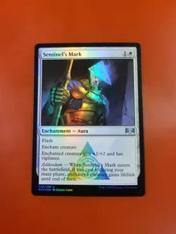 1x Sentinel's Mark | FOIL | Ravnica Allegiance | MTG Magic Cards - Image 3