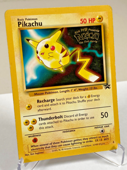 Pikachu (Movie Promo) 04/53 - WOTC Black Star Promo Pokemon Card - MP / HP - Image 2