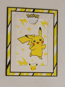 20x McDonald’s Pokemon 25th Anniversary Pikachu Cardboard Card Frame Toy 4 - Image 2