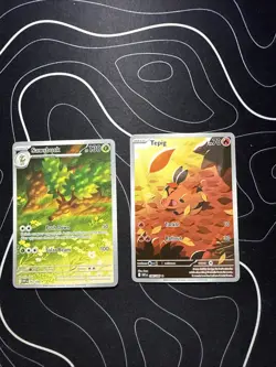 Tepig 096/086 IR And Sawsbuck IR 2 Card Lot White Flare - Image 1