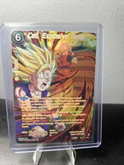 Dragon Ball Super CCG Cell, Explosive Terror BT26-111 SPR Foil Bandai Card - Image 1