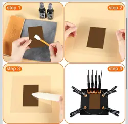 Trade Card Flattening Kit Sports Card Repair Care Cleaning Tools Included - Image 3