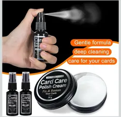Trade Card Flattening Kit Sports Card Repair Care Cleaning Tools Included - Image 4