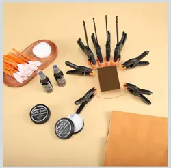 Trade Card Flattening Kit Sports Card Repair Care Cleaning Tools Included - Image 5