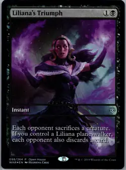 Liliana's Triumph Open House Promos Foil Magic The Gathering MTG Card - Image 1