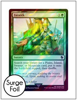 1x Farseek, Surge Foil, Final Fantasy, Magic MTG NM - Image 1