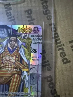 Borsalino (Manga) Alt Art OP16-073, The Time of Battle, One Piece Card Game, Eng - Image 3