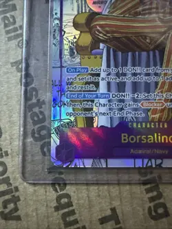 Borsalino (Manga) Alt Art OP16-073, The Time of Battle, One Piece Card Game, Eng - Image 5