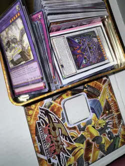 Konami Yu-Gi-Oh TCG Mixed 300+ Card Lot Dragon Tin 1st Ed English Cards + 5D TIN - Image 2