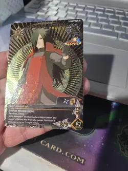 Naruto TCG CCG Madara Card Super Rare NM Set 28 UNS3 Plus Shattered Heaven - Image 4