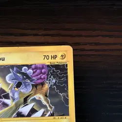 Raikou 28/144 Pokemon Card TCG Skyridge Rare Non Holo - Image 4