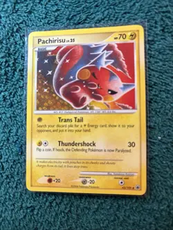 Pokemon Pachirisu Majestic Dawn 43/100 Uncommon Basic Regular Card 2008 - Image 1